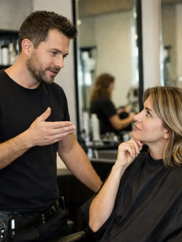 Diagnostique de ma coiffureCoiffeur pour un balayage sur mesure