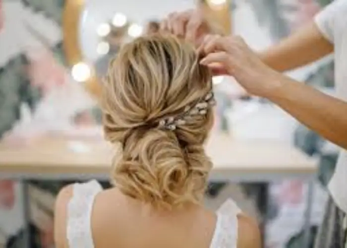 essai coiffure mariee personnalise à Fargues Saint Hilaire