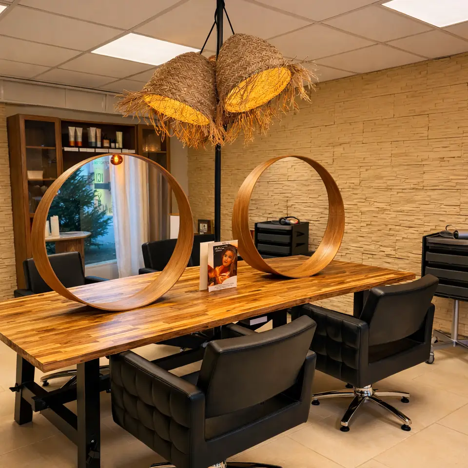 Postes de coiffure modernes du Salon Tomás à Fargues Saint Hilaire